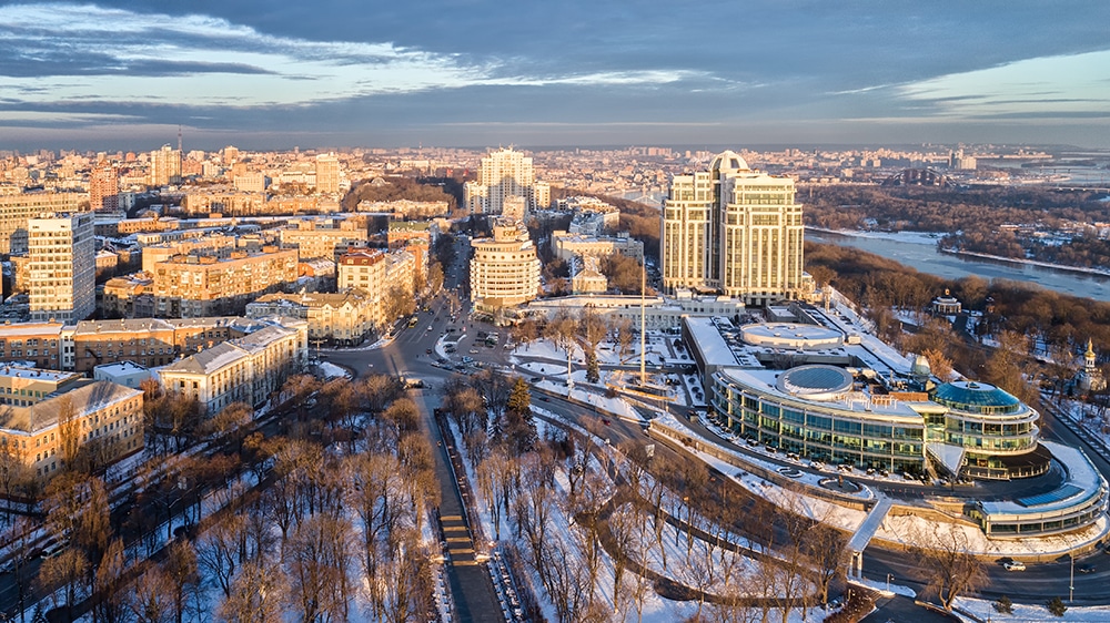  с квадрокоптера (дрона)
